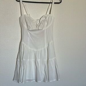 Edikted White Dress SMALL